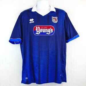 Errea Grimsby Town FC UK Memorabilia Football/Soccer Jersey (2XL)